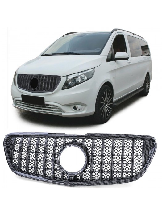 Maska Mercedes Benz W447 (model Vito) – vzhled carbon